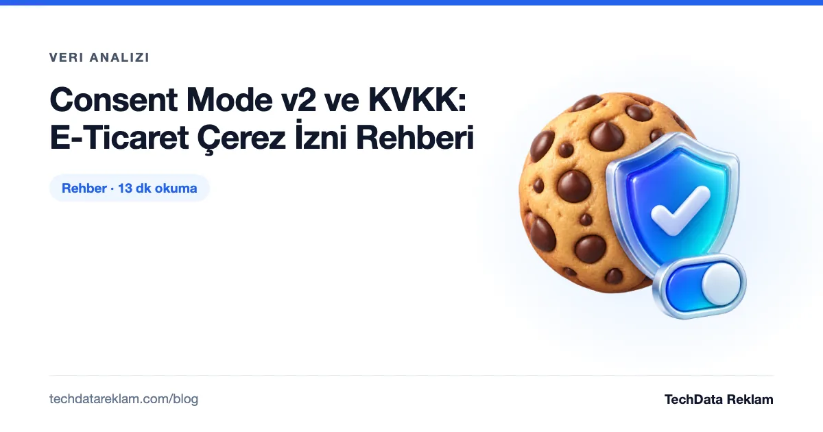 Consent Mode v2 ve KVKK: E-Ticaret Çerez İzni Rehberi - TechData Reklam Blog