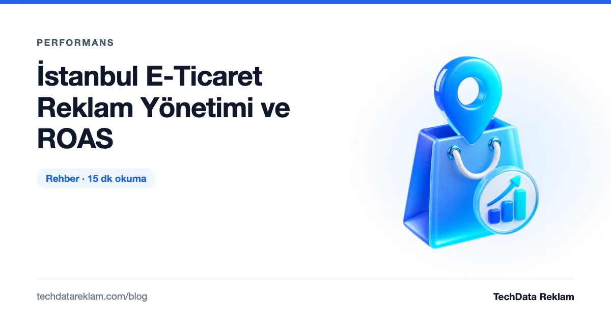 İstanbul E-Ticaret Reklam Yönetimi ve ROAS - TechData Reklam Blog