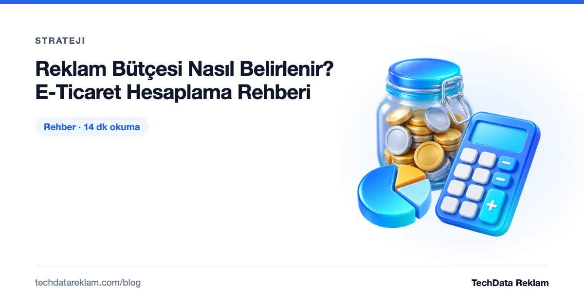 Reklam Bütçesi Nasıl Belirlenir? E-Ticaret Hesaplama Rehberi - TechData Reklam Blog