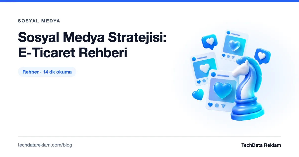 Sosyal Medya Stratejisi: E-Ticaret Rehberi - TechData Reklam Blog